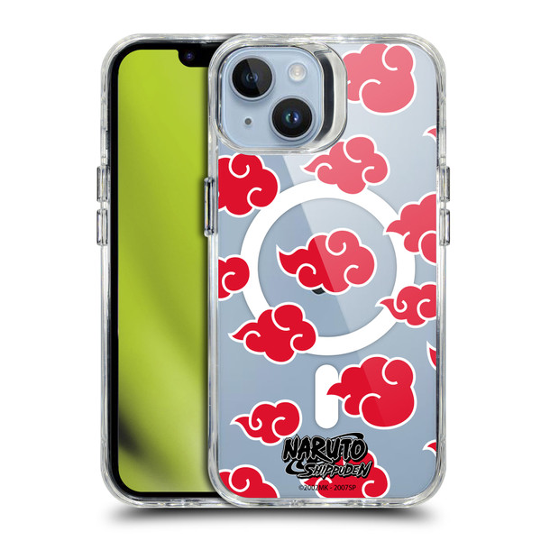 Naruto Shippuden Characters & Icons Akatsuki SHOCKPROOF BUMPER CASE COMPATIBLE WITH Apple iPhone 14 & MAGSAFE