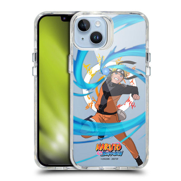 Naruto Shippuden Characters & Icons Naruto Uzumaki SHOCKPROOF BUMPER CASE COMPATIBLE WITH Apple iPhone 14 Plus & MAGSAFE