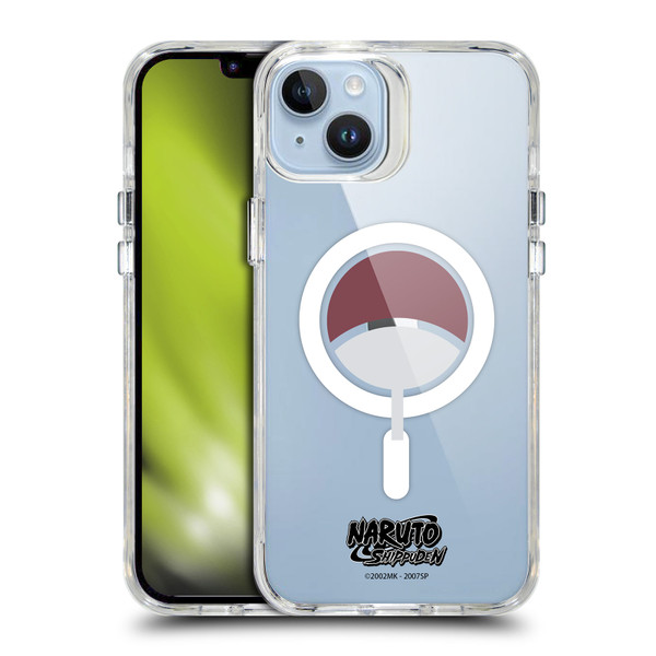 Naruto Shippuden Characters & Icons Uchiha Clan SHOCKPROOF BUMPER CASE COMPATIBLE WITH Apple iPhone 14 Plus & MAGSAFE