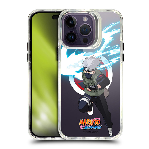 Naruto Shippuden Characters & Icons Kakashi Hatake SHOCKPROOF BUMPER CASE COMPATIBLE WITH Apple iPhone 14 Pro Max & MAGSAFE
