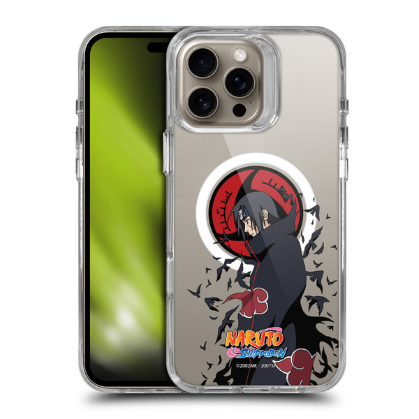 Naruto Shippuden Characters & Icons Itachi Uchiha SHOCKPROOF BUMPER CASE COMPATIBLE WITH Apple iPhone 16 Pro Max & MAGSAFE