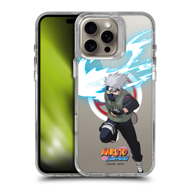 Naruto Shippuden Characters & Icons Kakashi Hatake SHOCKPROOF BUMPER CASE COMPATIBLE WITH Apple iPhone 16 Pro Max & MAGSAFE