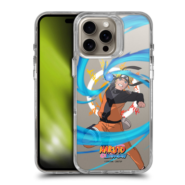 Naruto Shippuden Characters & Icons Naruto Uzumaki SHOCKPROOF BUMPER CASE COMPATIBLE WITH Apple iPhone 16 Pro Max & MAGSAFE