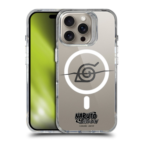 Naruto Shippuden Characters & Icons Itachi Headband SHOCKPROOF BUMPER CASE COMPATIBLE WITH Apple iPhone 16 Pro & MAGSAFE