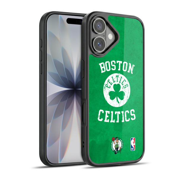 NBA Boston Celtics Distressed Gel Armour Case For Apple iPhone 17