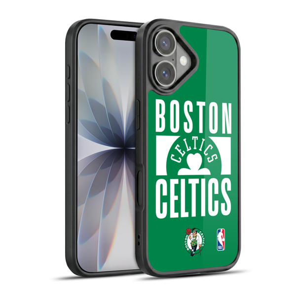 NBA Boston Celtics Typography Gel Armour Case For Apple iPhone 17