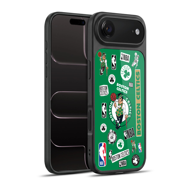 NBA Boston Celtics Sticker Collage Gel Armour Case For Apple iPhone 17 Air