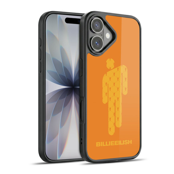 Billie Eilish Key Art Blohsh Orange Gel Armour Case For Apple iPhone 17