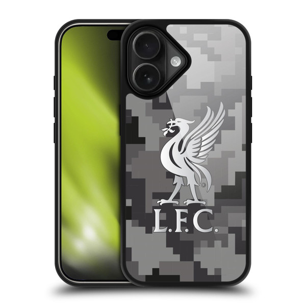 Liverpool Football Club Digital Camouflage Away Colours Gel Armour Case For Apple iPhone 17