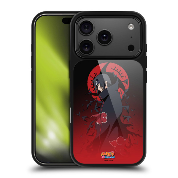 Naruto Shippuden Character Art Itachi Uchiha Gel Armour Case For Apple iPhone 17 Pro