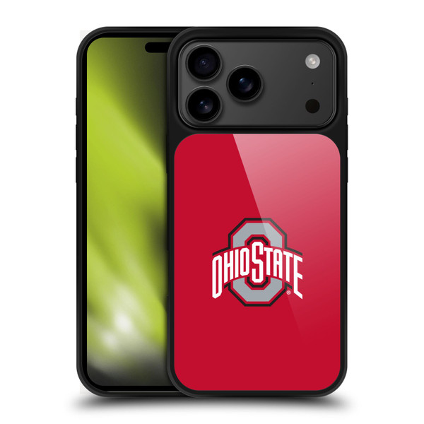 Ohio State University Logo Plain Gel Armour Case For Apple iPhone 17 Pro Max