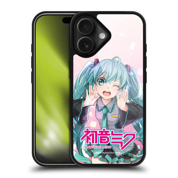 Hatsune Miku Graphics Wink Gel Armour Case For Apple iPhone 17