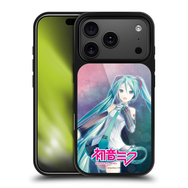 Hatsune Miku Graphics Nebula Gel Armour Case For Apple iPhone 17 Pro