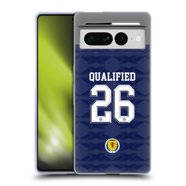 Scotland National Football Team 2026 We'll Be Coming Home Kit Soft Gel Case for Google Pixel 7 Pro