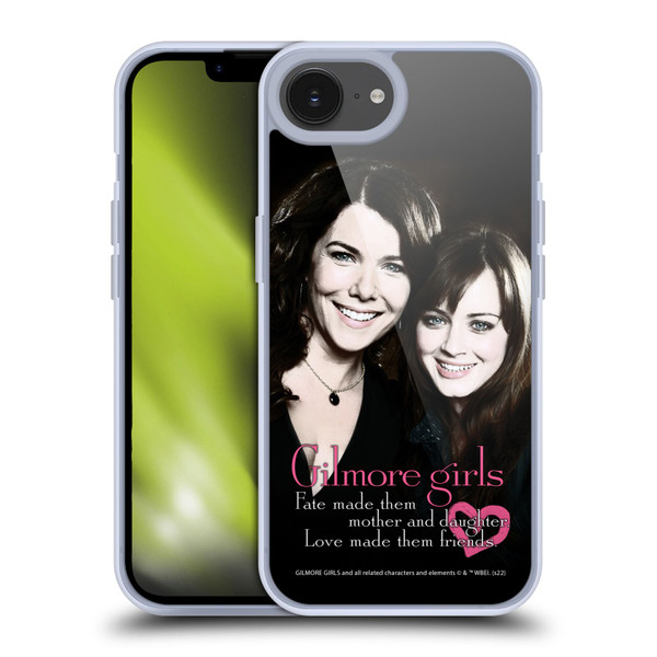 Gilmore Girls Graphics Fate Made Them Soft Gel Case for Apple iPhone 16e & MagSafe