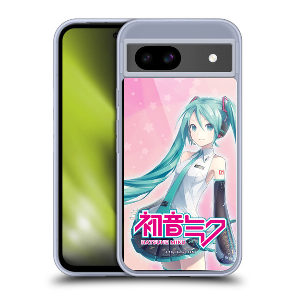 Hatsune Miku Graphics Star Soft Gel Case for Google Pixel 8a