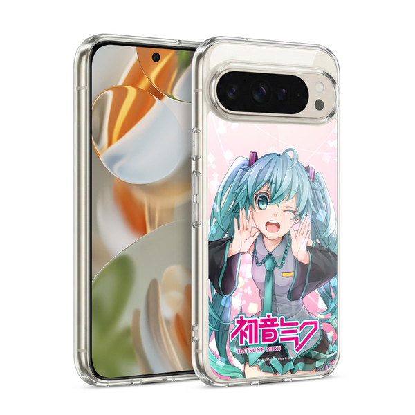 Hatsune Miku Graphics Wink Soft Gel Case for Google Pixel 9 / Pixel 9 Pro