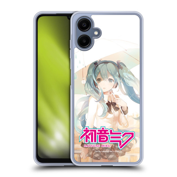 Hatsune Miku Graphics Rain Soft Gel Case for Samsung Galaxy A06 4G