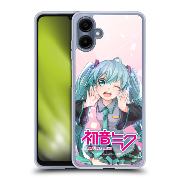 Hatsune Miku Graphics Wink Soft Gel Case for Samsung Galaxy A06 4G / 5G