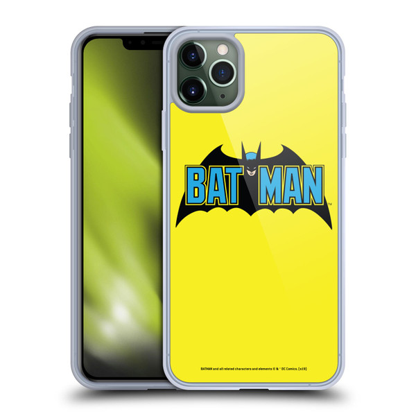 Batman DC Comics Logos Classic 2 Soft Gel Case for Apple iPhone 11 Pro Max & MagSafe