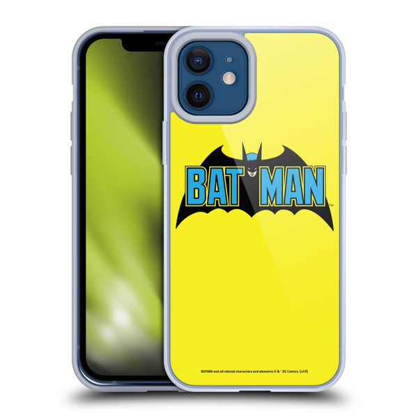 Batman DC Comics Logos Classic 2 Soft Gel Case for Apple iPhone 12 / iPhone 12 Pro & MagSafe