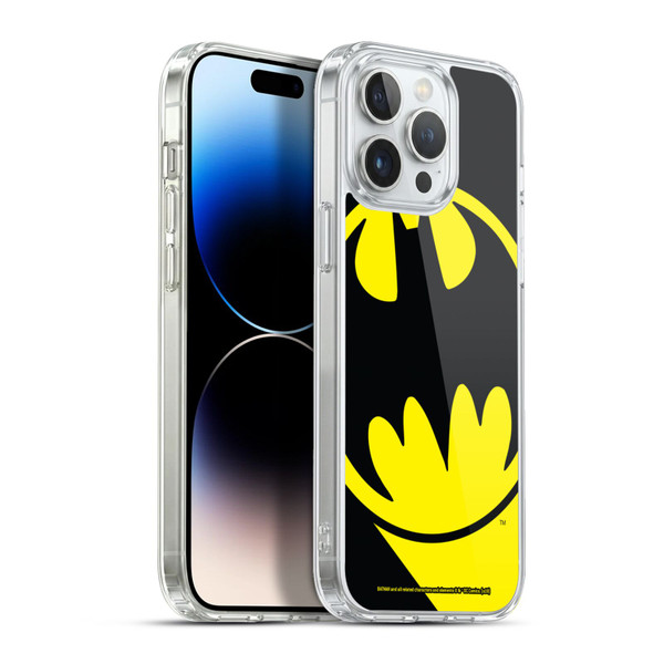 Batman DC Comics Logos Bat Signal Soft Gel Case for Apple iPhone 13 Pro Max & MagSafe