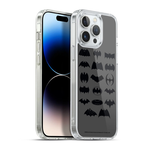 Batman DC Comics Logos Comic Soft Gel Case for Apple iPhone 13 Pro Max & MagSafe
