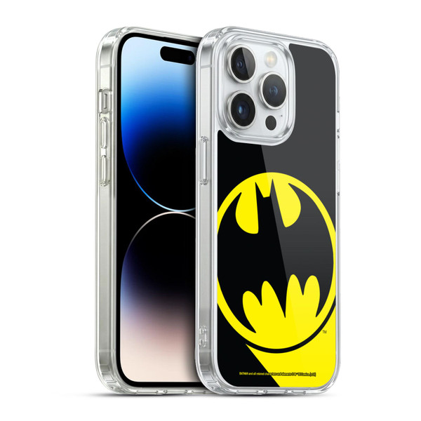 Batman DC Comics Logos Bat Signal Soft Gel Case for Apple iPhone 13 Pro & MagSafe