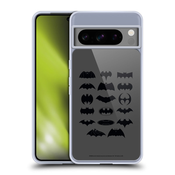 Batman DC Comics Logos Comic Soft Gel Case for Google Pixel 8 Pro