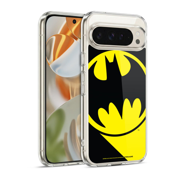 Batman DC Comics Logos Bat Signal Soft Gel Case for Google Pixel 9 / Pixel 9 Pro