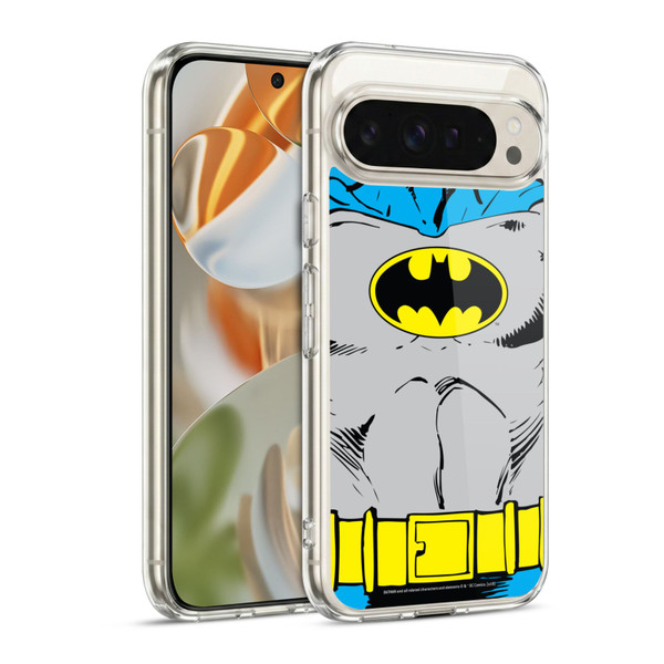 Batman DC Comics Logos Classic Costume Soft Gel Case for Google Pixel 9 / Pixel 9 Pro
