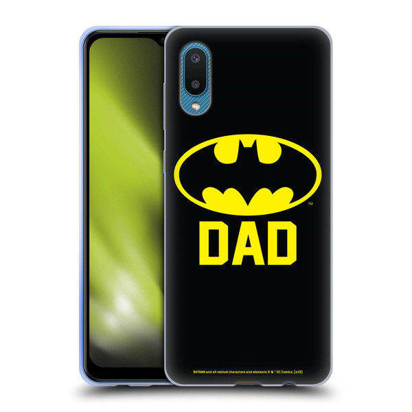 Batman DC Comics Logos Batdad Soft Gel Case for Samsung Galaxy A02/M02 (2021)