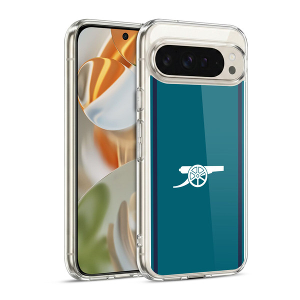Arsenal FC 2023/24 Crest Kit Third Soft Gel Case for Google Pixel 9 / Pixel 9 Pro