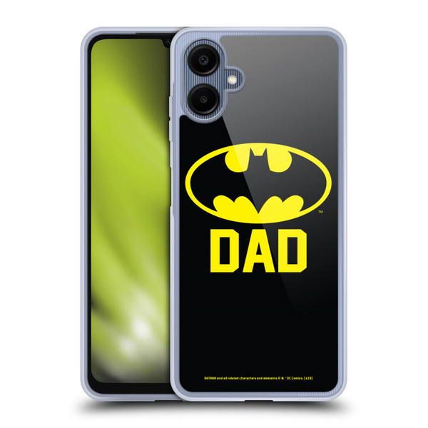 Batman DC Comics Logos Batdad Soft Gel Case for Samsung Galaxy A06 4G
