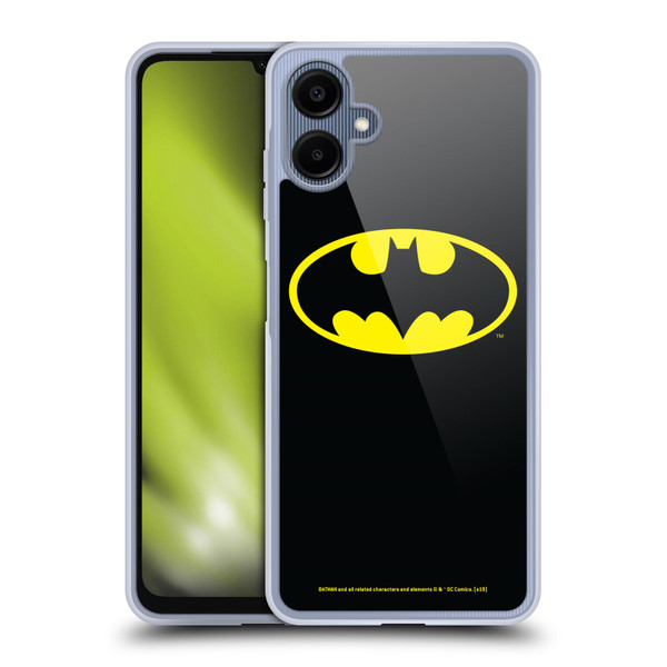 Batman DC Comics Logos Classic Soft Gel Case for Samsung Galaxy A06 4G