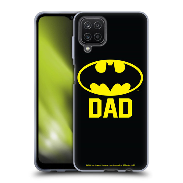 Batman DC Comics Logos Batdad Soft Gel Case for Samsung Galaxy A12 (2020)