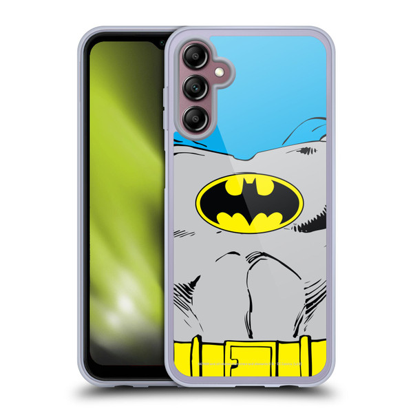 Batman DC Comics Logos Classic Costume Soft Gel Case for Samsung Galaxy A14 5G