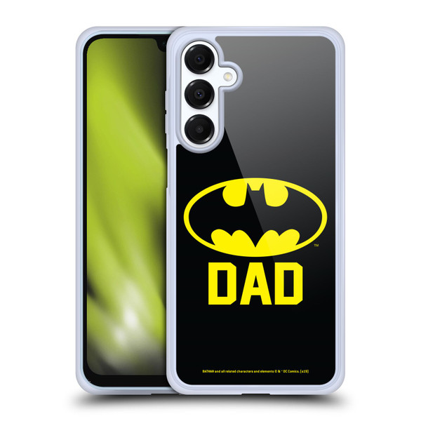 Batman DC Comics Logos Batdad Soft Gel Case for Samsung Galaxy A16 5G & MagSafe