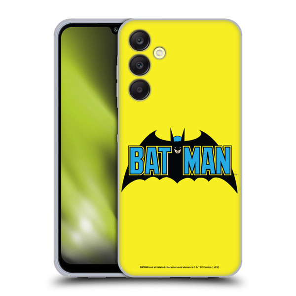 Batman DC Comics Logos Classic 2 Soft Gel Case for Samsung Galaxy A25 5G