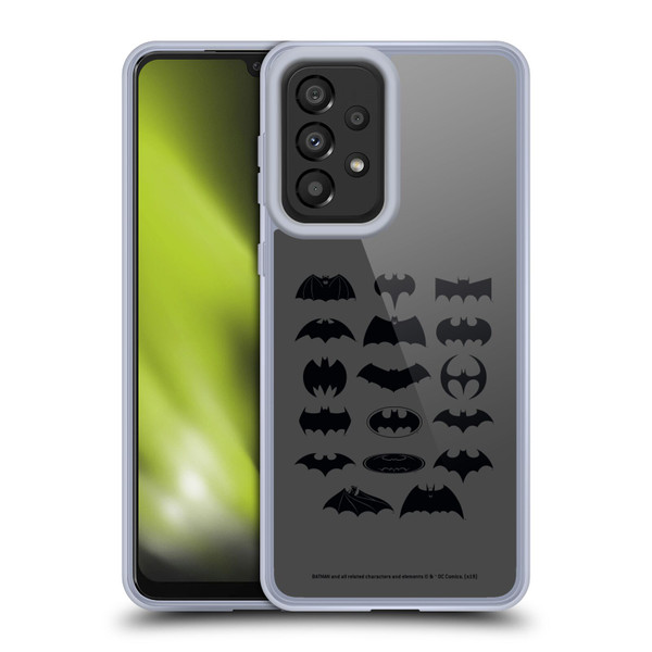 Batman DC Comics Logos Comic Soft Gel Case for Samsung Galaxy A33 5G (2022)