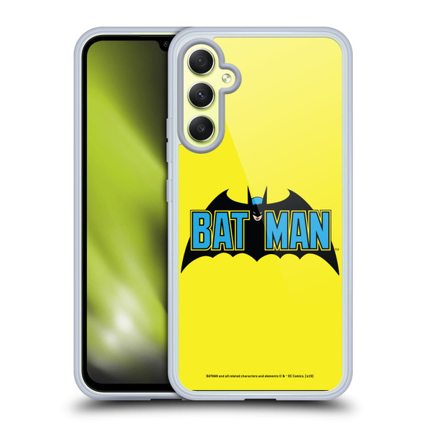 Batman DC Comics Logos Classic 2 Soft Gel Case for Samsung Galaxy A34 5G