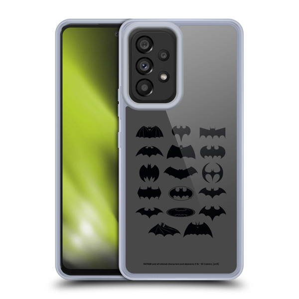 Batman DC Comics Logos Comic Soft Gel Case for Samsung Galaxy A53 5G (2022)