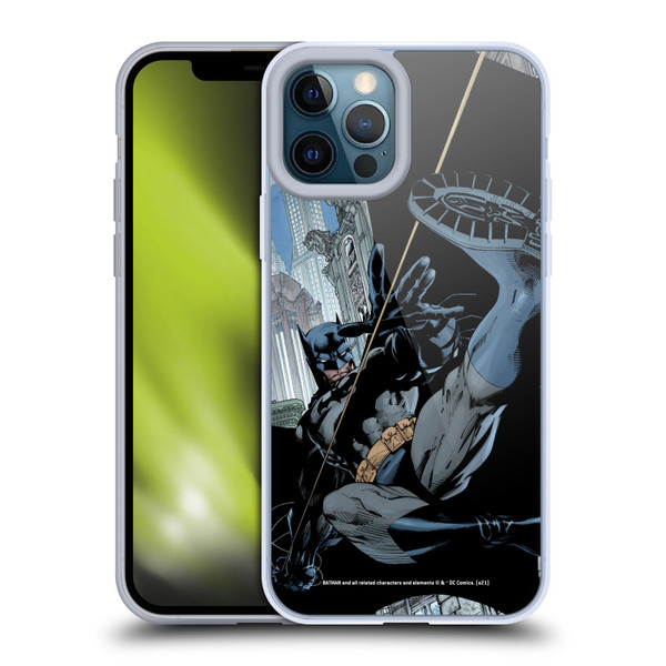 Batman DC Comics Hush #608 Comic Book Cover Soft Gel Case for Apple iPhone 12 Pro Max & MagSafe