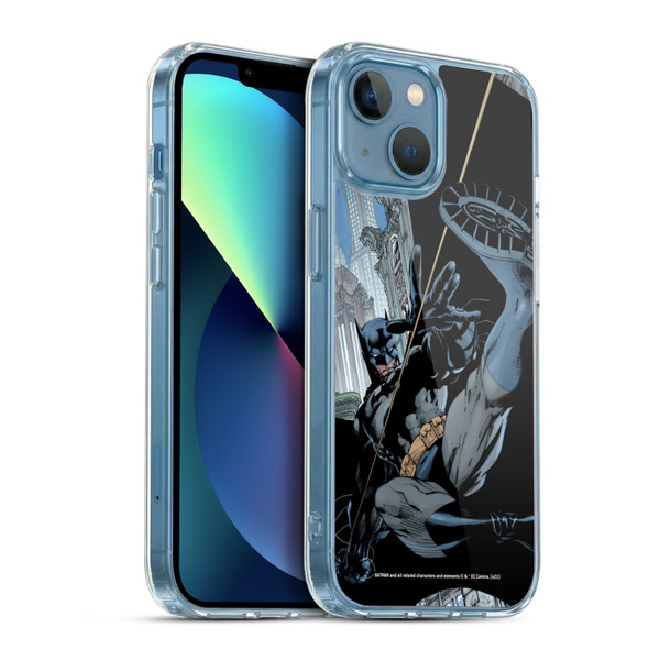 Batman DC Comics Hush #608 Comic Book Cover Soft Gel Case for Apple iPhone 13 Mini & MagSafe