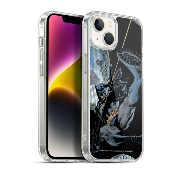 Batman DC Comics Hush #608 Comic Book Cover Soft Gel Case for Apple iPhone 14 Plus & MagSafe