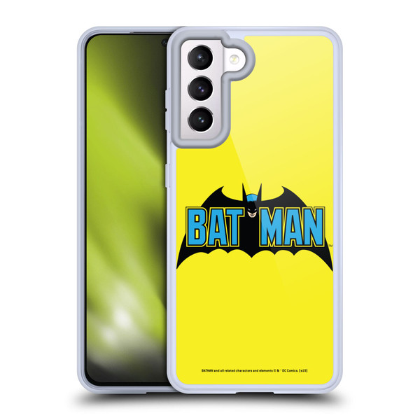 Batman DC Comics Logos Classic 2 Soft Gel Case for Samsung Galaxy S21 5G & MagSafe