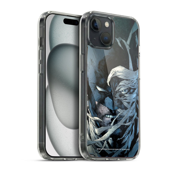 Batman DC Comics Hush New Edition Comic Book Cover Soft Gel Case for Apple iPhone 15 Plus & MagSafe