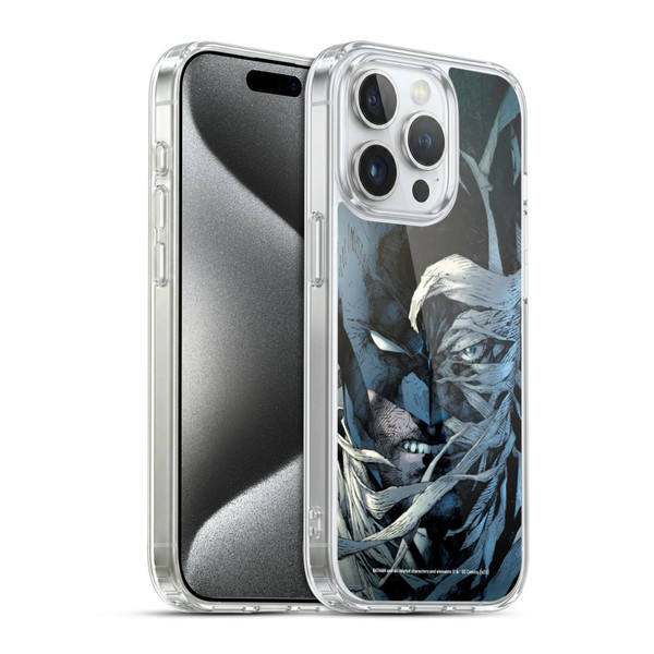 Batman DC Comics Hush New Edition Comic Book Cover Soft Gel Case for Apple iPhone 15 Pro & MagSafe