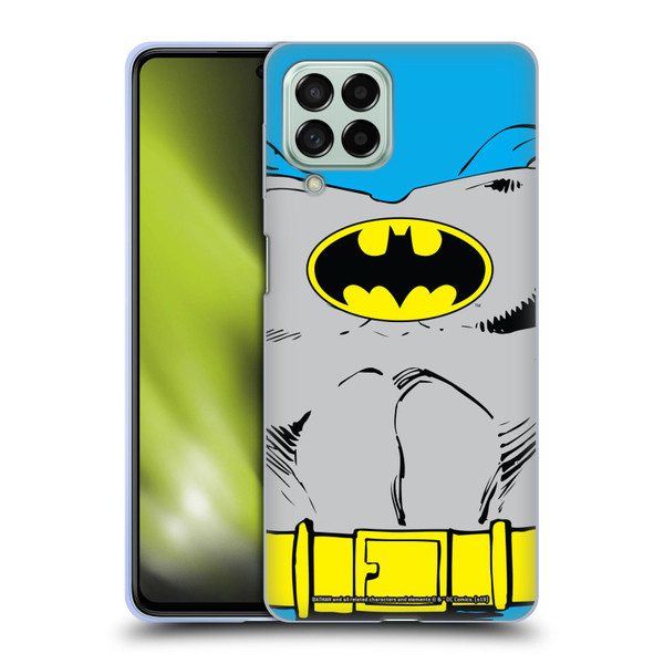 Batman DC Comics Logos Classic Costume Soft Gel Case for Samsung Galaxy M53 (2022)