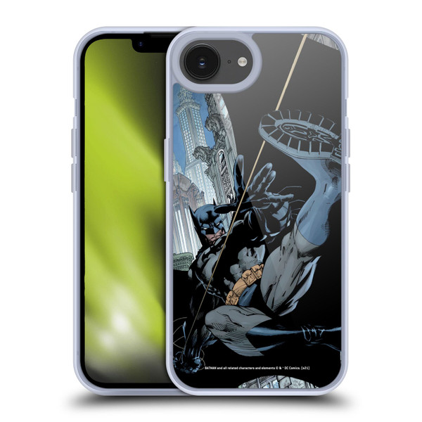 Batman DC Comics Hush #608 Comic Book Cover Soft Gel Case for Apple iPhone 16e & MagSafe